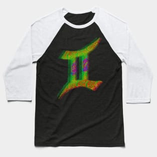 Gemini Psychedelic Baseball T-Shirt